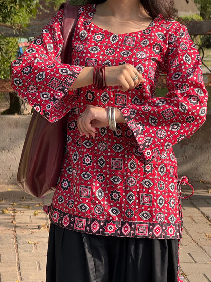 Rangrez Kurti 2PC