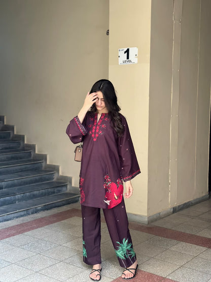 Plum Petal 2 Piece