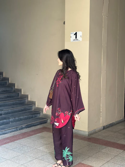 Plum Petal 2 Piece