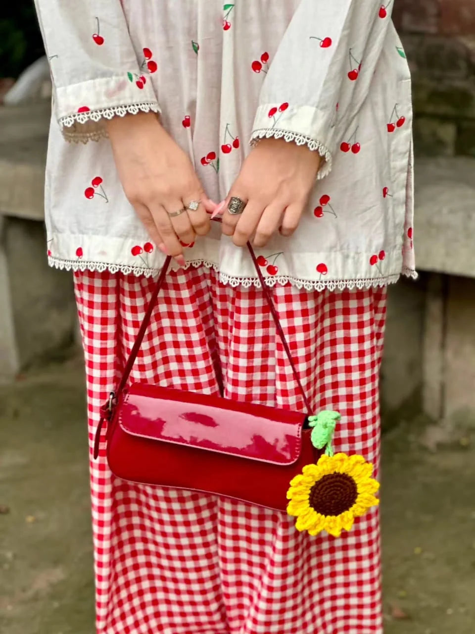 Rosé Cherry 2PC