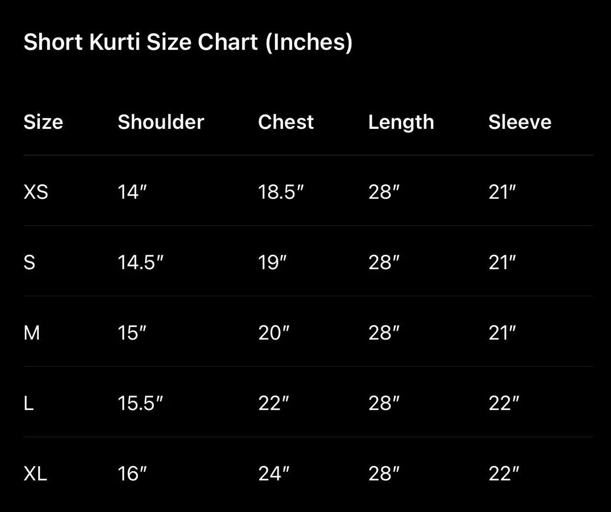 Rangrez Kurti 2PC